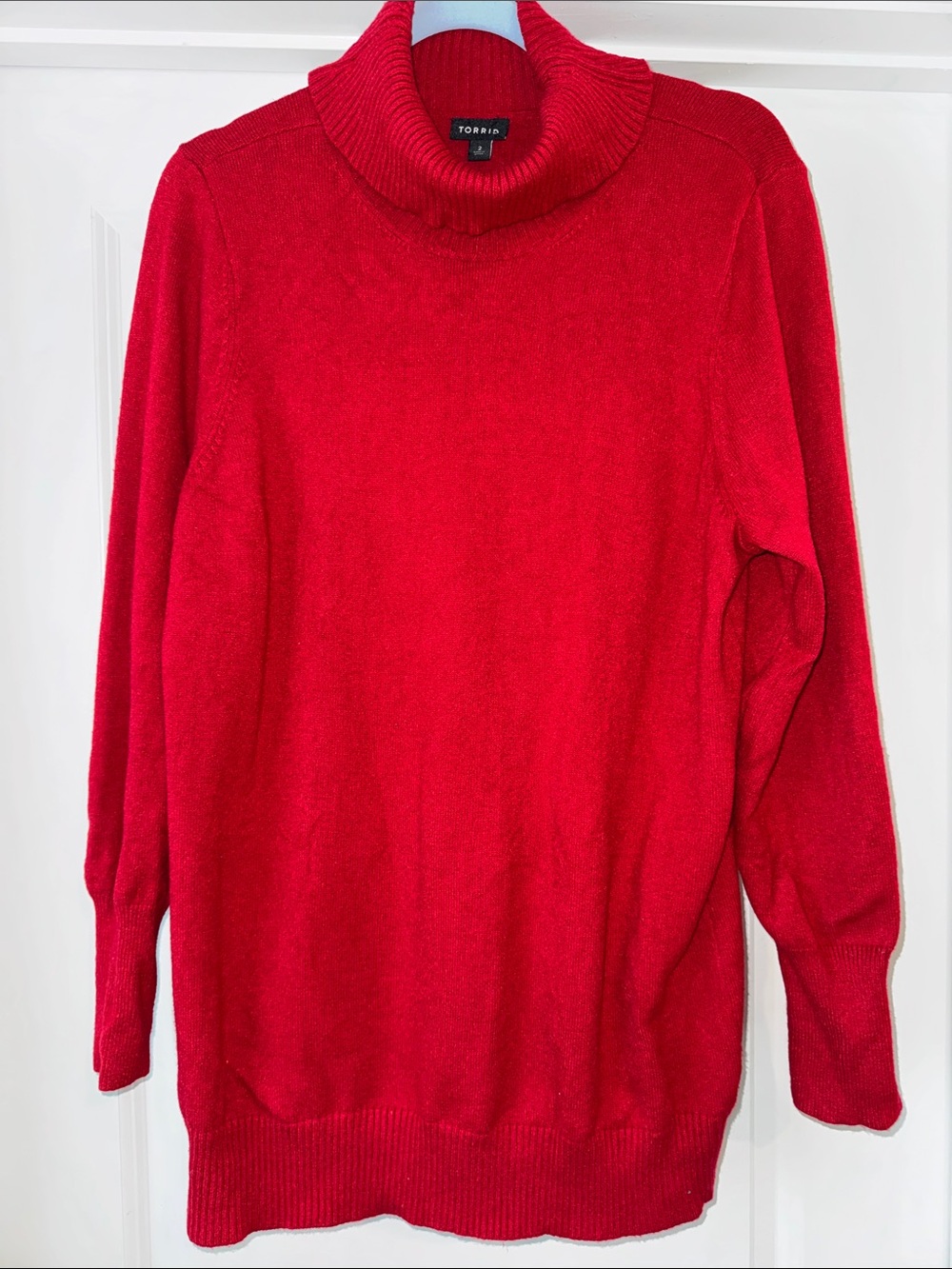 torrid Red Cozy Turtleneck Sweater